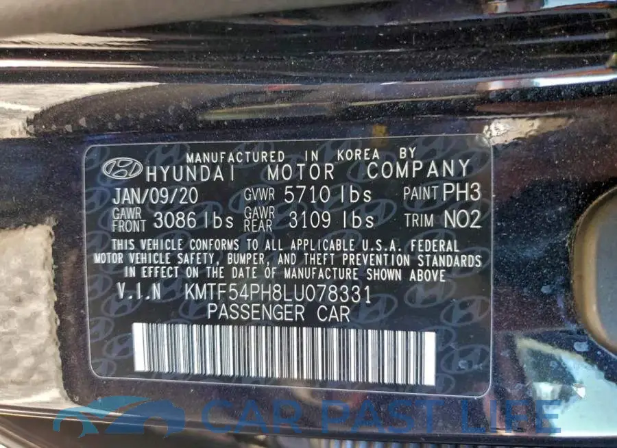 KMTF54PH8LU078331# 12