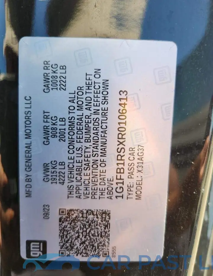 1G1FB1RSXR0106413# 12