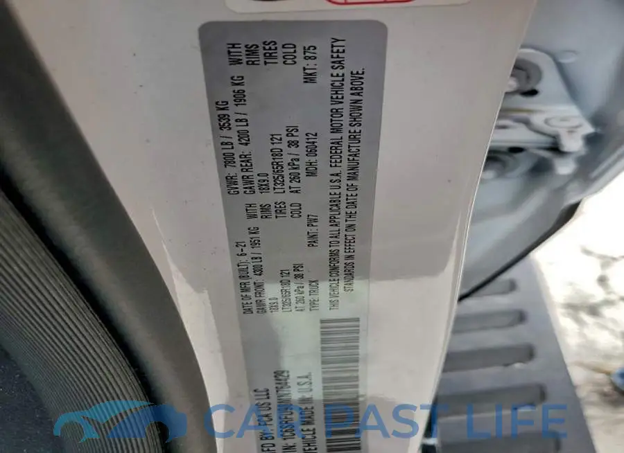 1C6SRFU98MN764429# 12