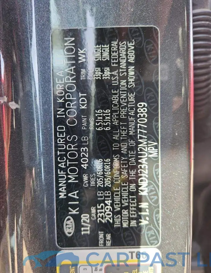 KNDJ23AU2M7770389# 12