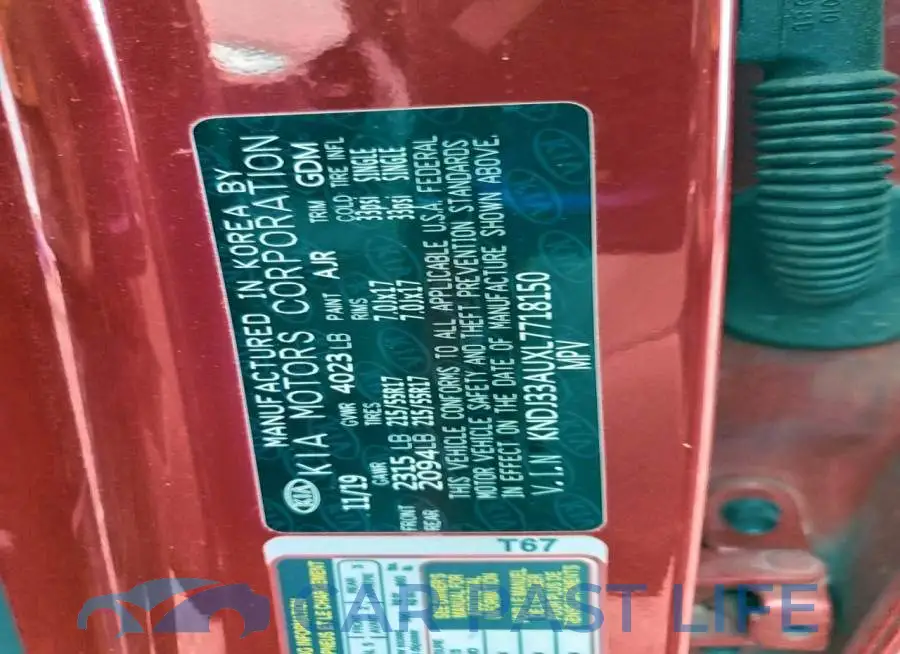 KNDJ33AUXL7718150# 13