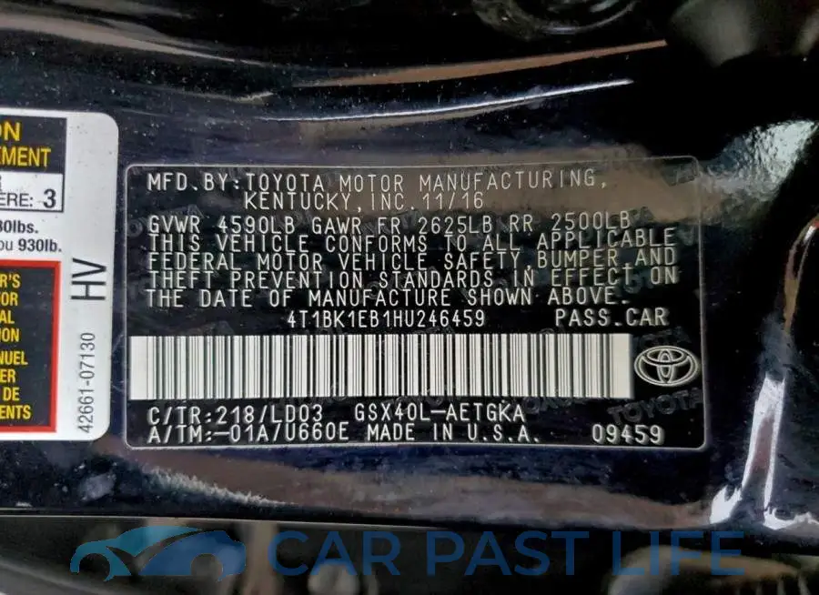 4T1BK1EB1HU246459# 13