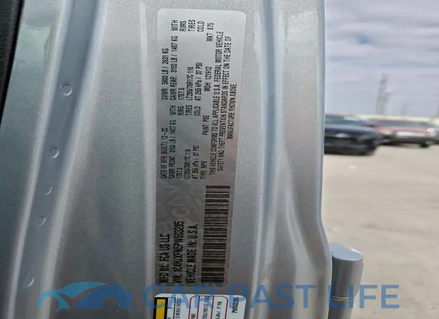 1C4HJXFN5PW603285# 14