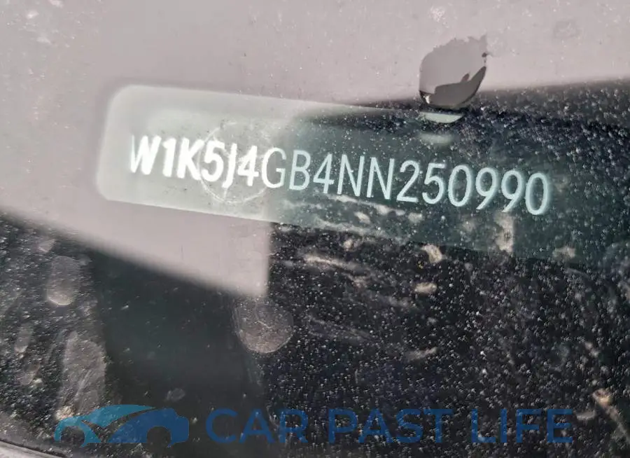 W1K5J4GB4NN250990# 12