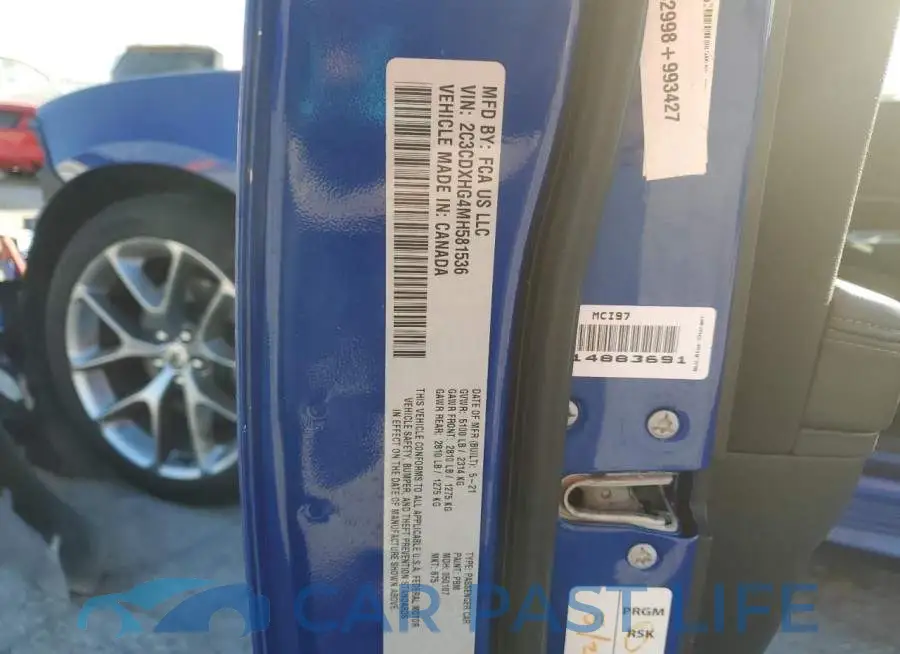 2C3CDXHG4MH581536# 12