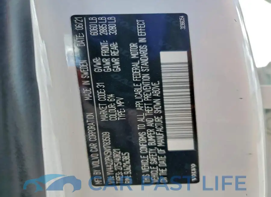 YV4A22PK5N1783509# 14