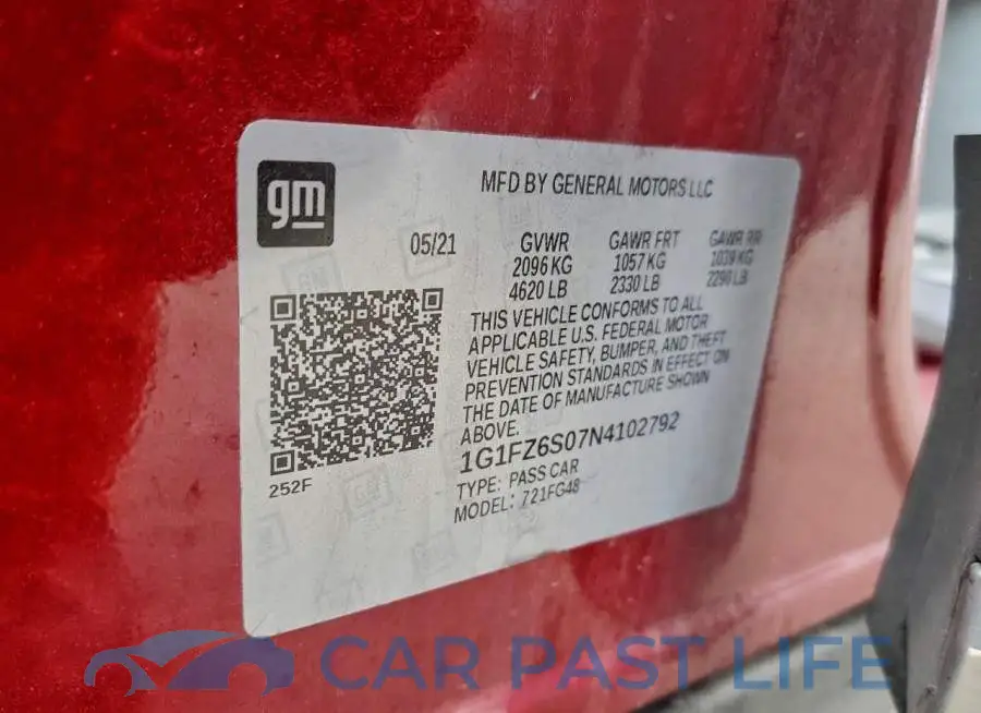1G1FZ6S07N4102792# 14