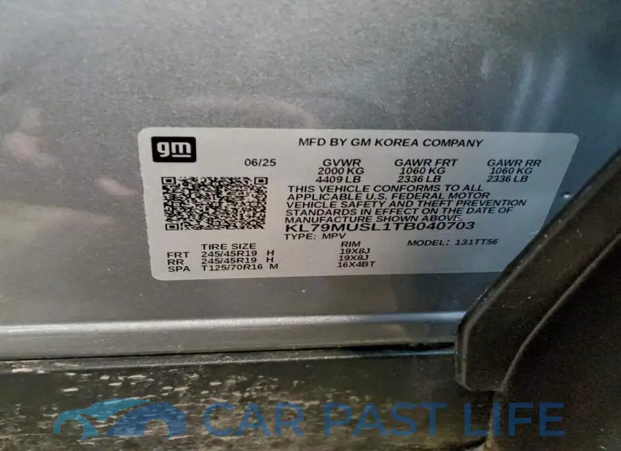KL79MUSL1TB040703# 13
