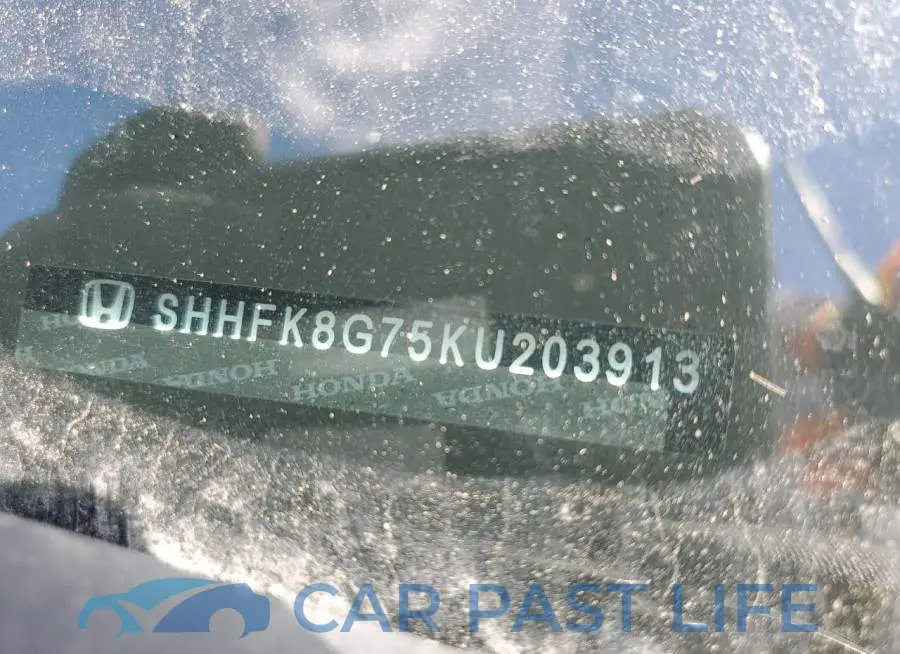 SHHFK8G75KU203913# 13
