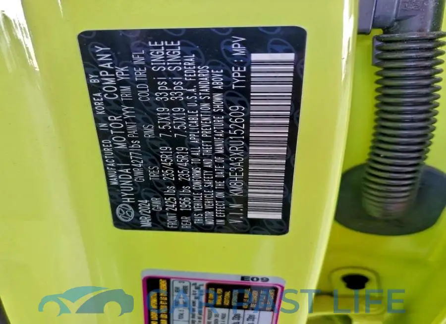 KM8HE3A3XRU152609# 14