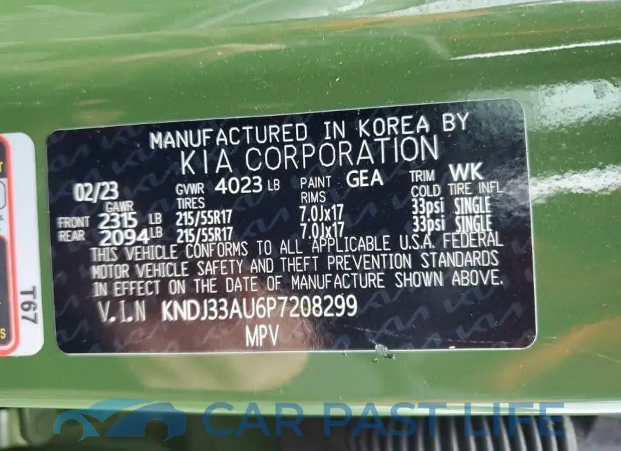 KNDJ33AU6P7208299# 13