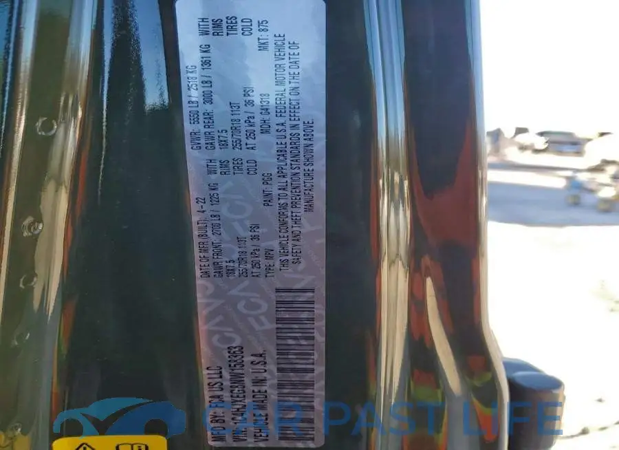 1C4HJXEG8NW158363# 13