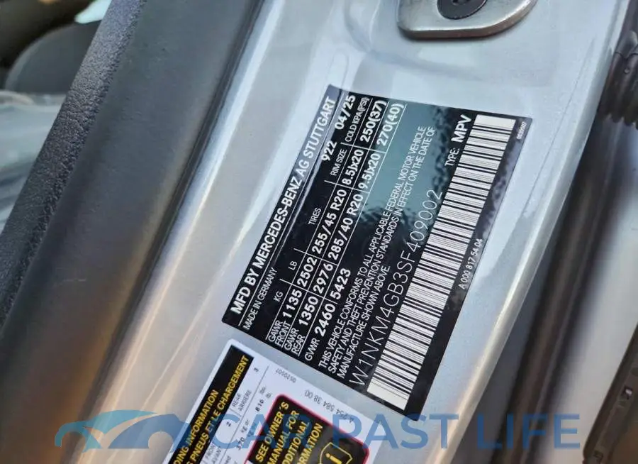 W1NKM4GB3SF409002# 13