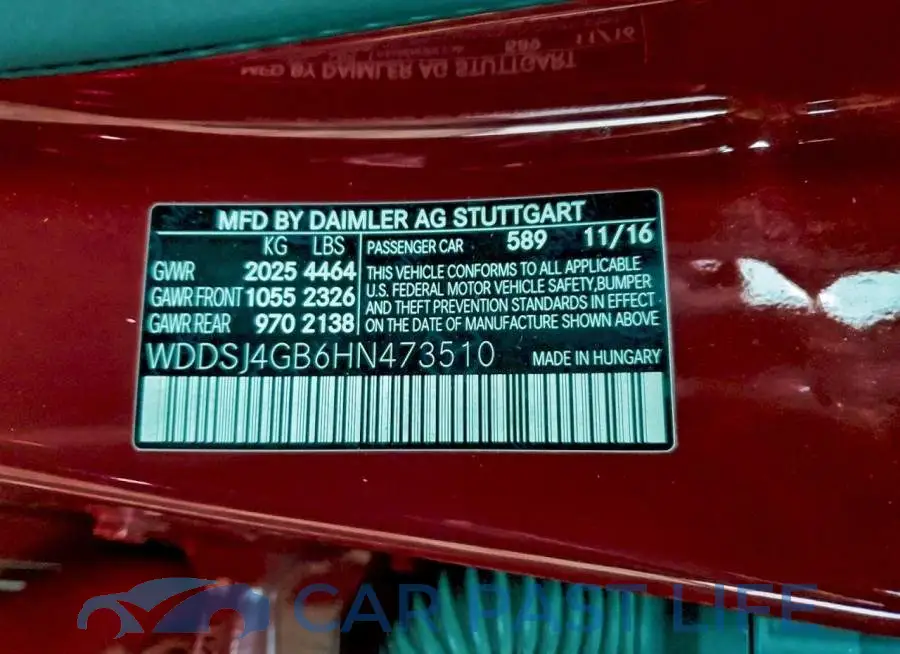 WDDSJ4GB6HN473510# 12
