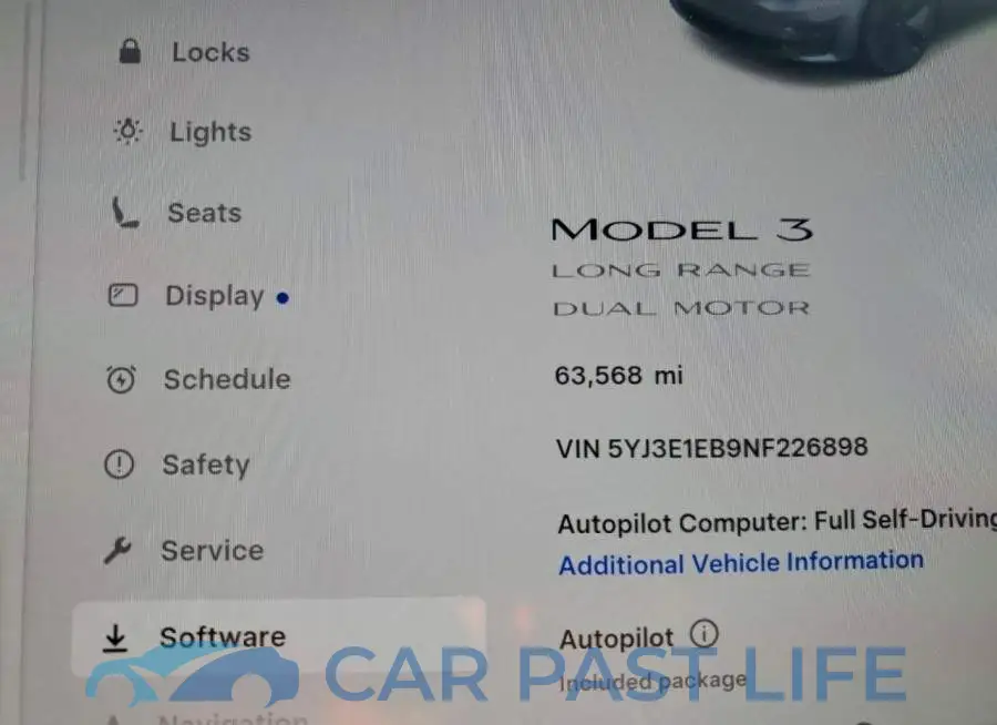 5YJ3E1EB9NF226898# 9