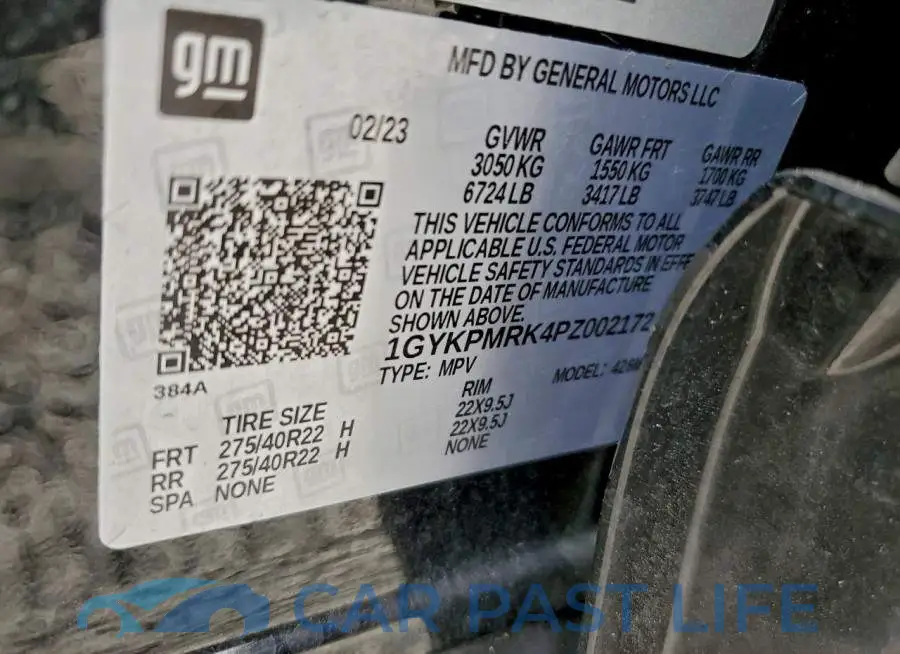 1GYKPMRK4PZ002172# 13