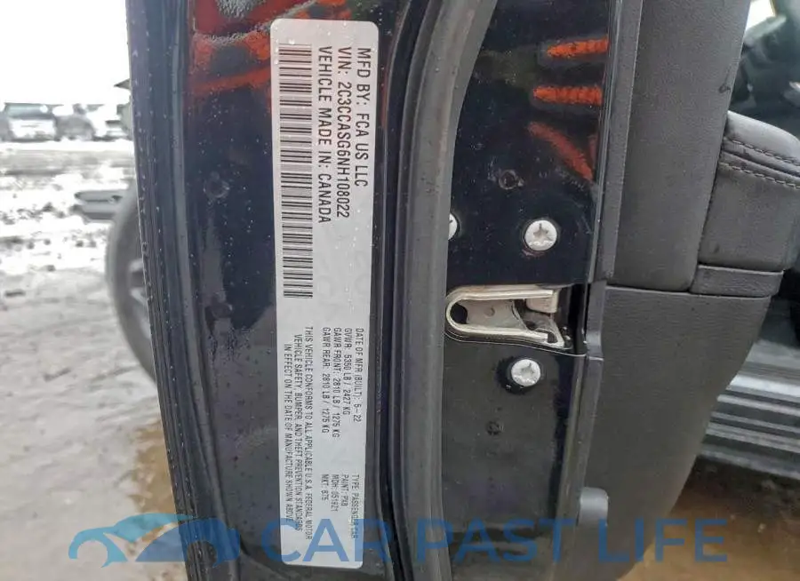 2C3CCASG6NH108022# 13