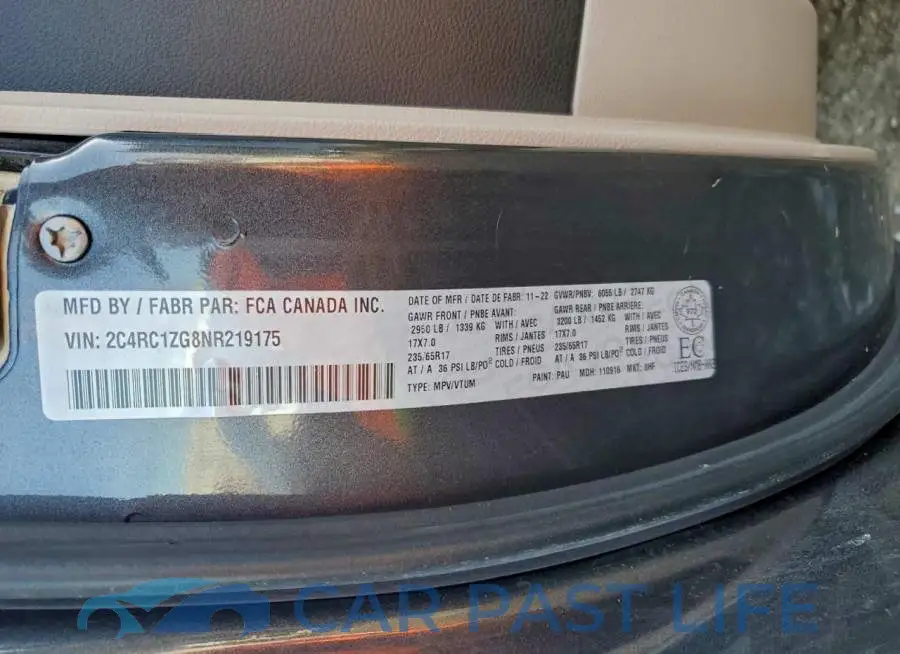 2C4RC1ZG8NR219175# 14