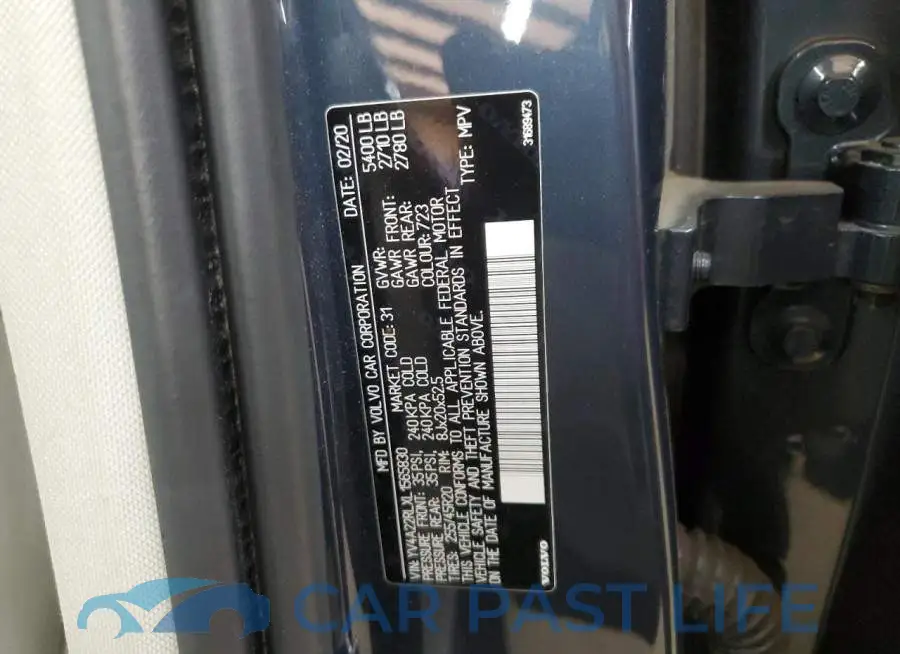 YV4A22RLXL1565830# 13