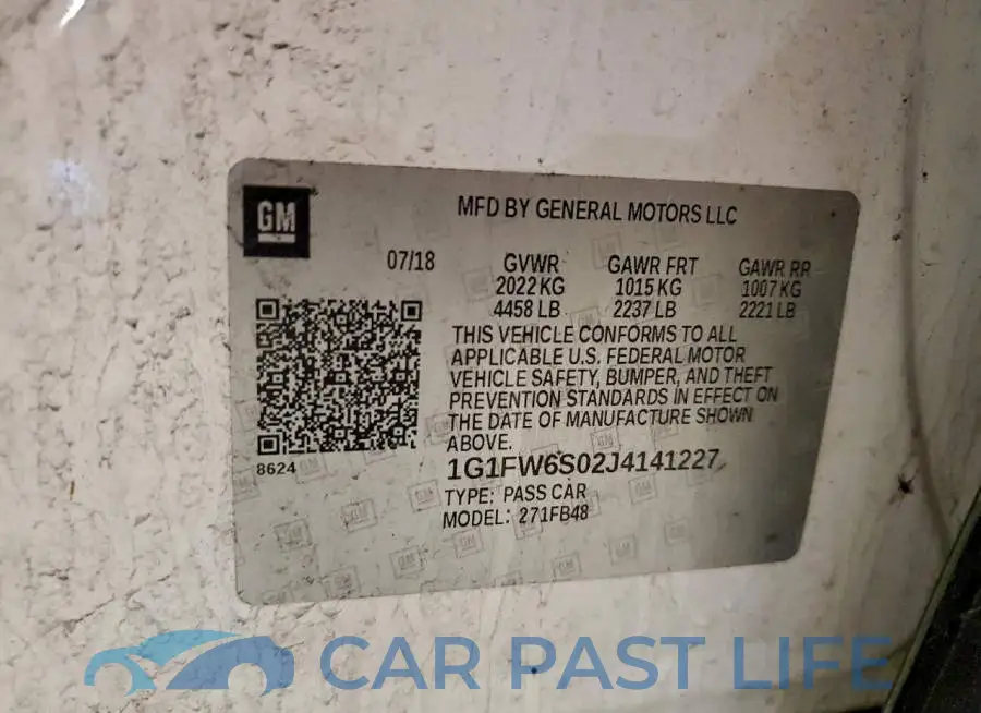1G1FW6S02J4141227# 13