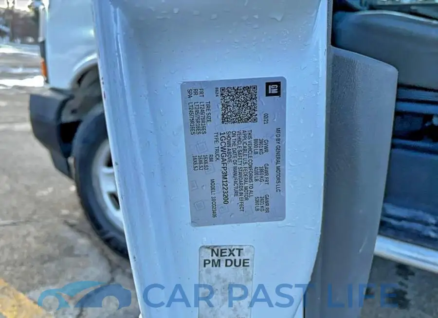 1GCWGAFP3M1223200# 10