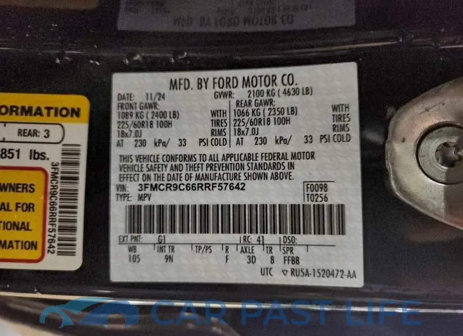 3FMCR9C66RRF57642# 14