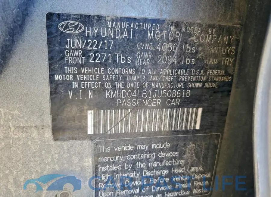 KMHD04LB1JU508618# 13