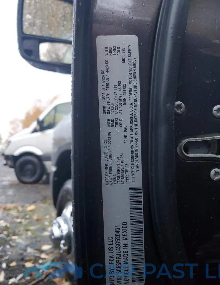 3C63RRJL4SG520451# 12