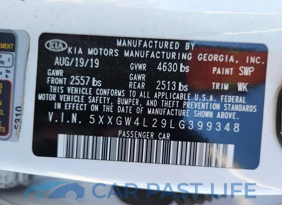 5XXGW4L29LG399348# 13