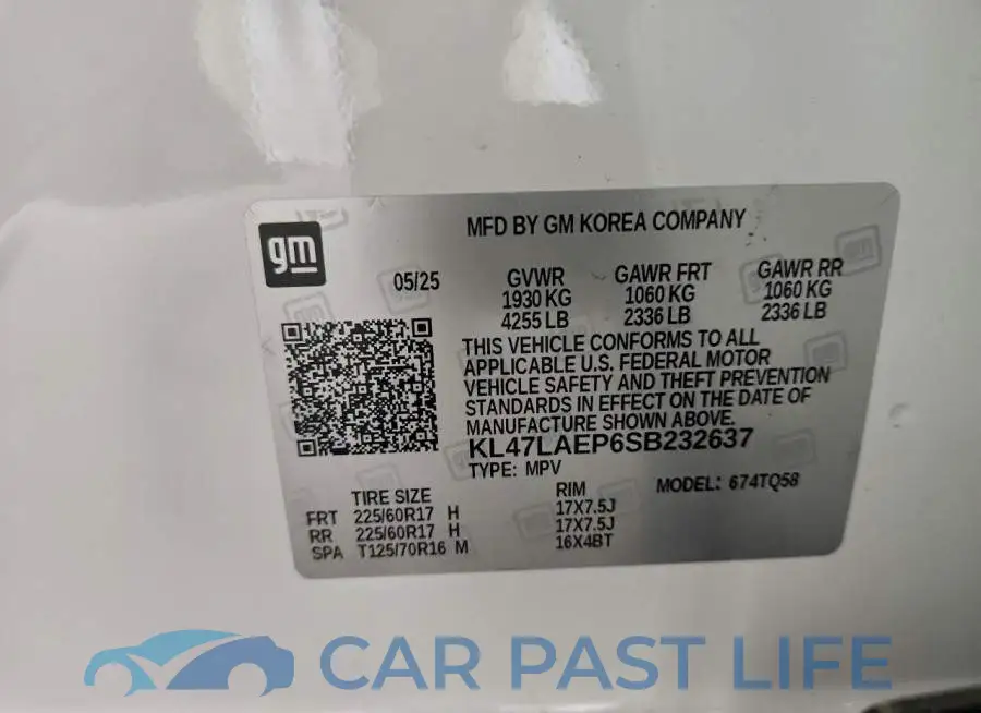KL47LAEP6SB232637# 13
