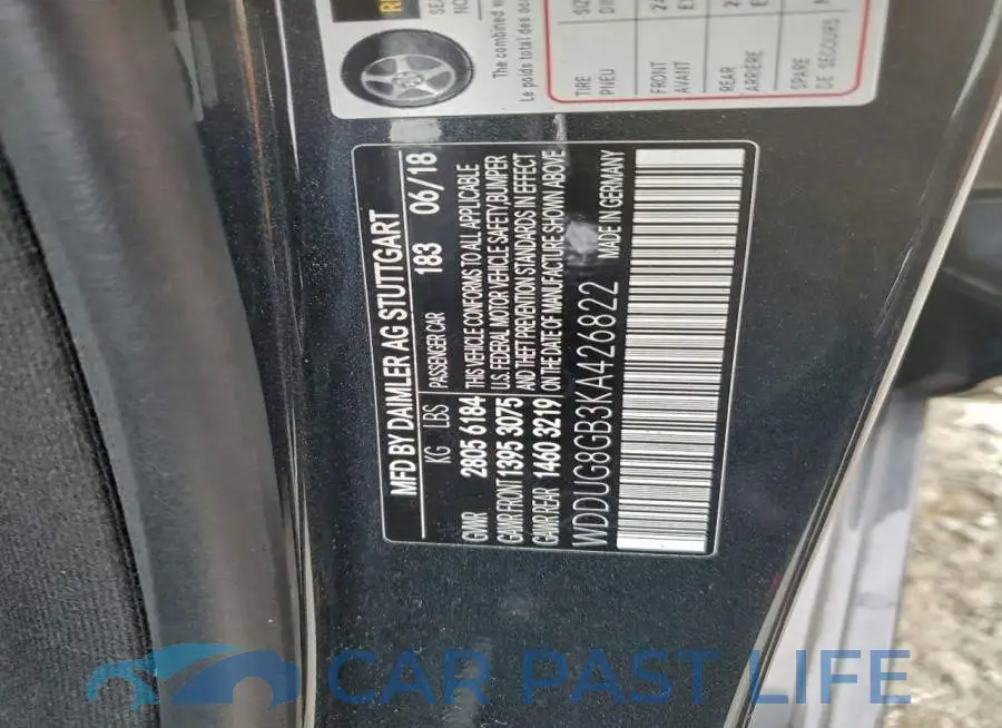 WDDUG8GB3KA426822# 12
