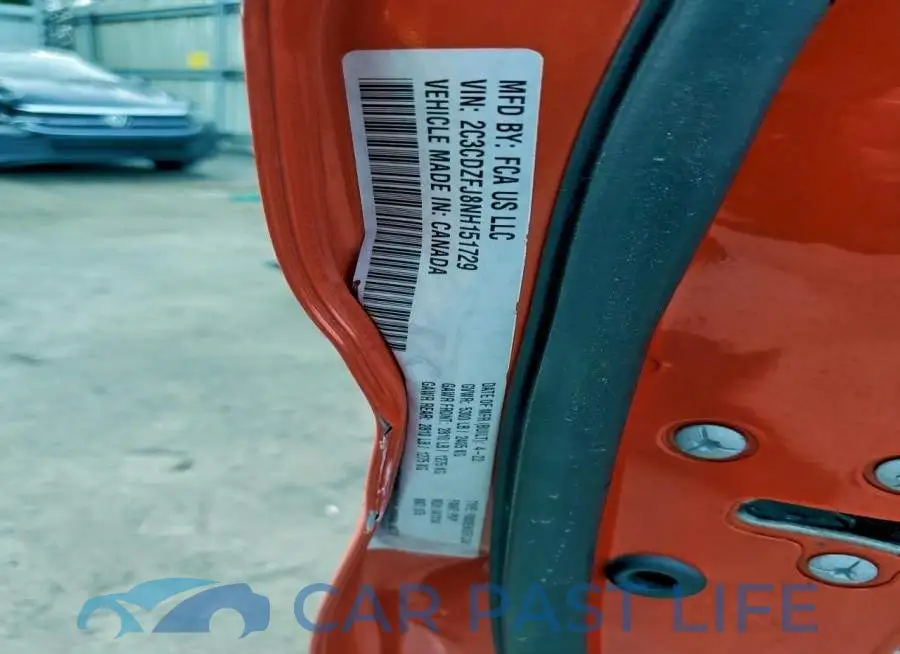 2C3CDZFJ8NH151729# 13