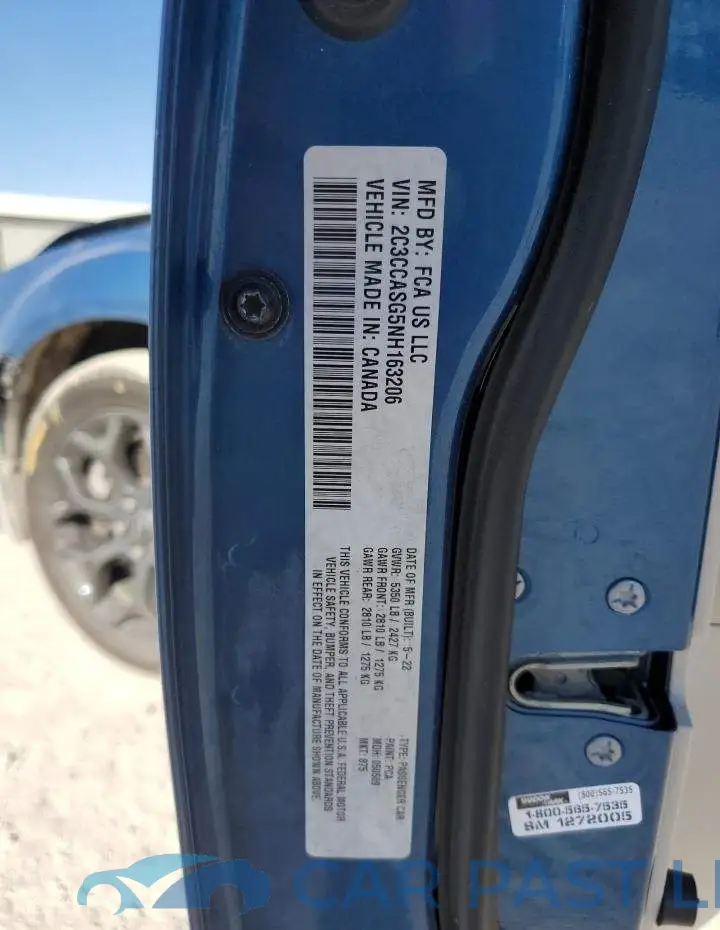 2C3CCASG5NH163206# 12