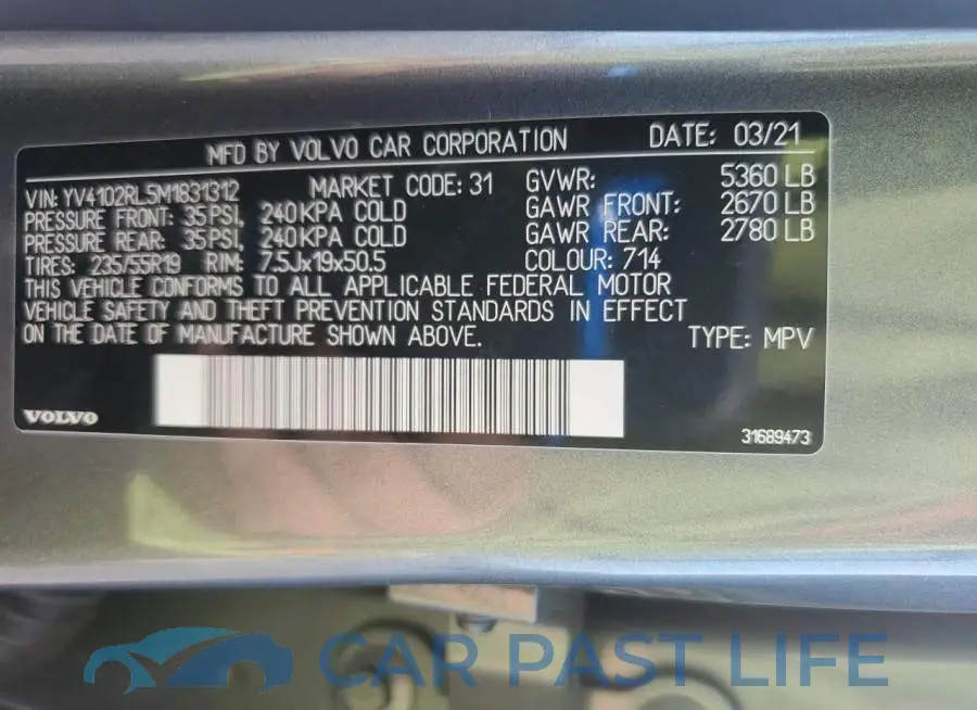 YV4102RL5M1831312# 13