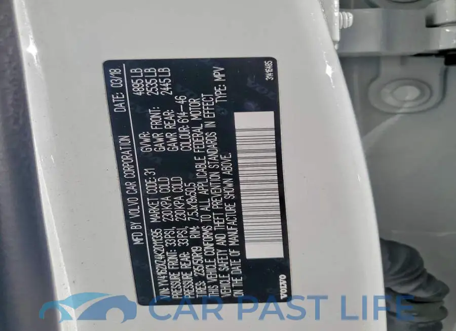 YV4162XZ4K2011395# 13