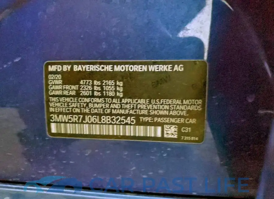 3MW5R7J06L8B32545# 12