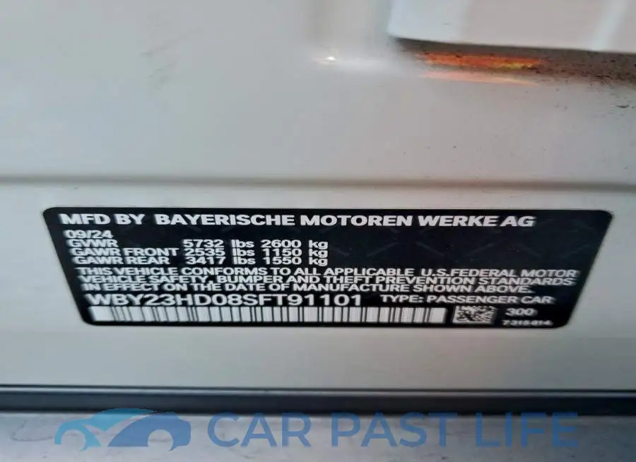 WBY23HD08SFT91101# 12