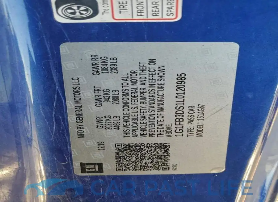 1G1FB3DS1L0120985# 12