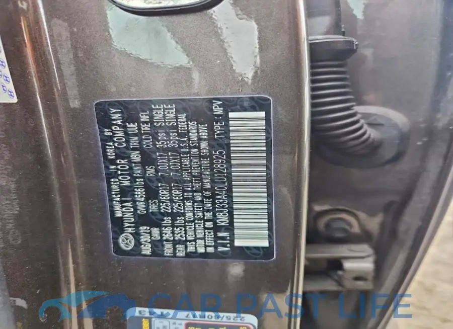 KM8J33A40LU128925# 13