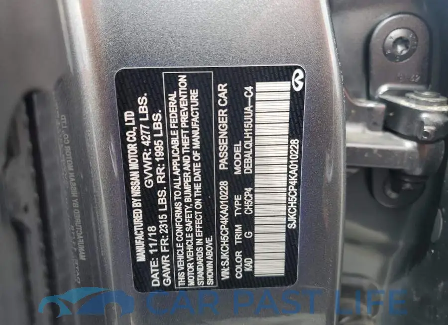SJKCH5CP4KA010228# 13