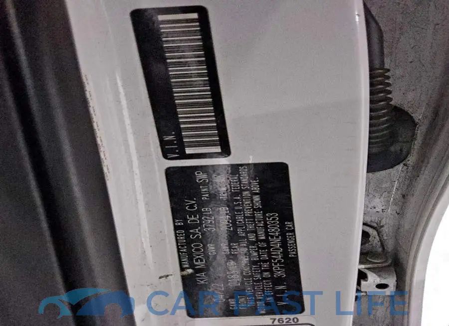 3KPF54AD4NE480353# 12
