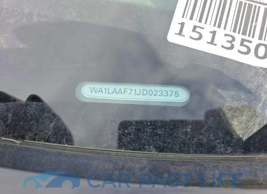 WA1LAAF71JD023375# 10