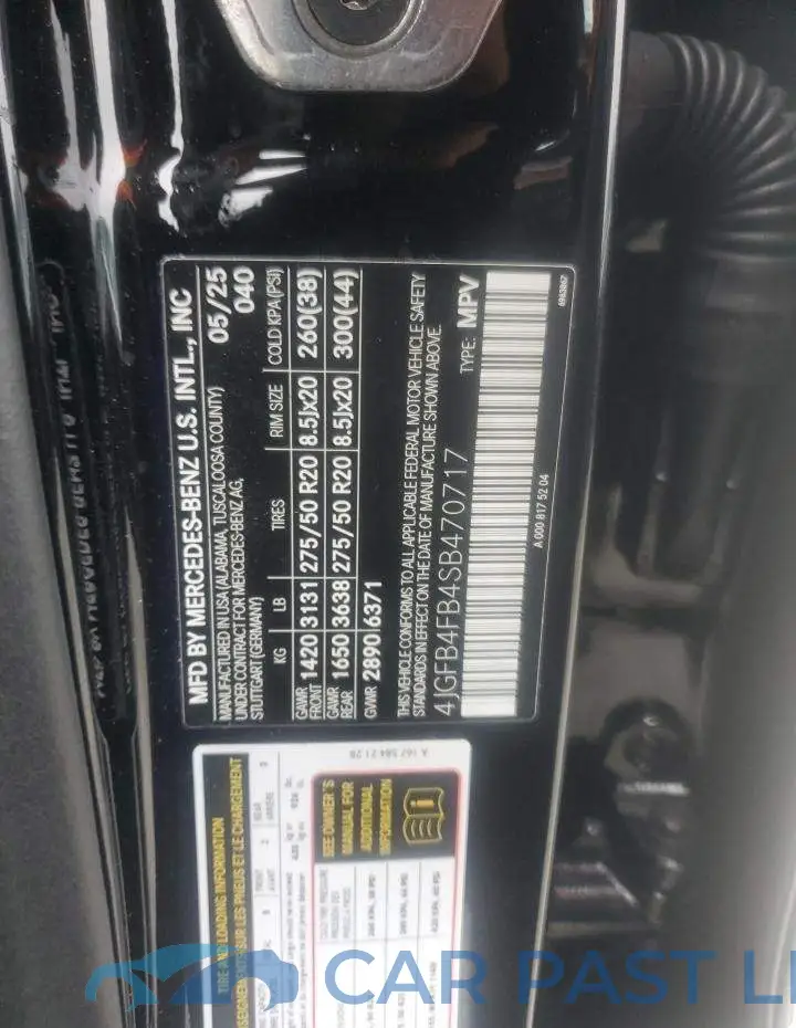 4JGFB4FB4SB470717# 13