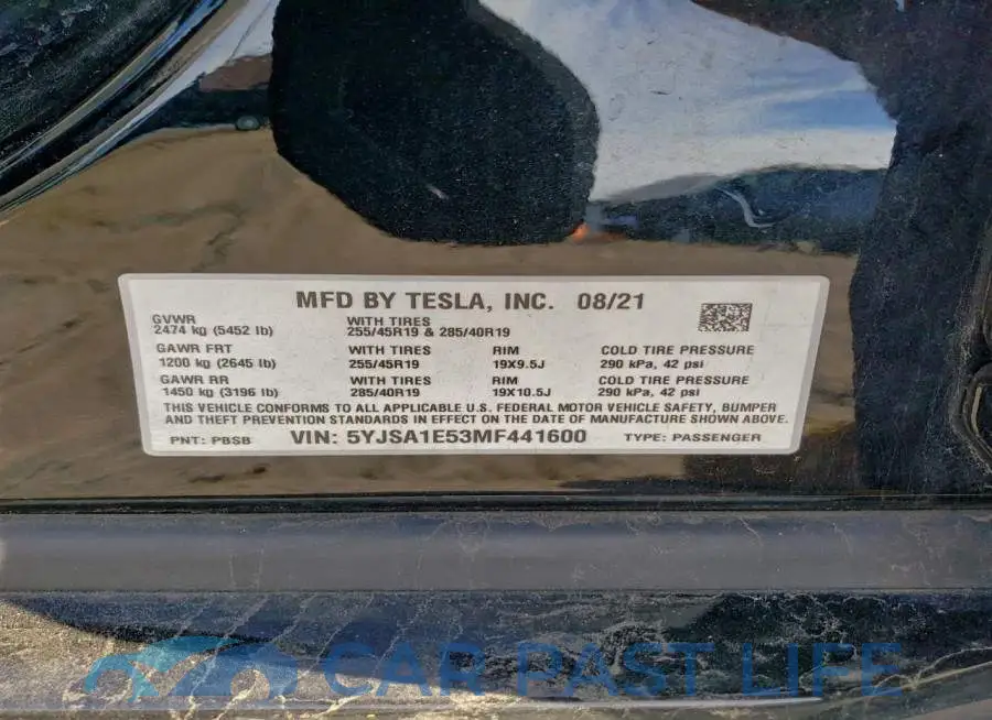 5YJSA1E53MF441600# 12