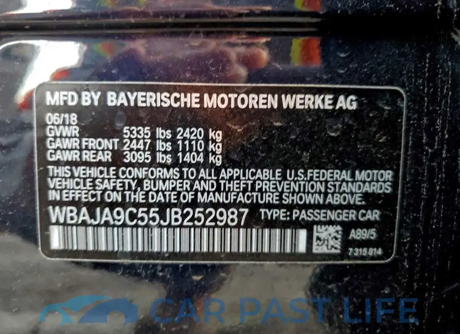 WBAJA9C55JB252987# 12
