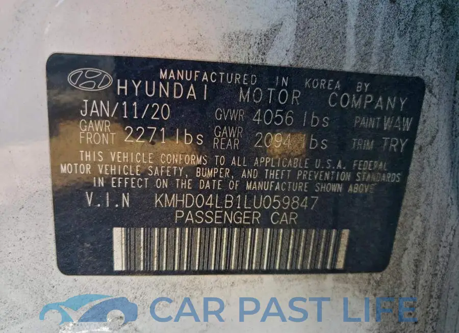 KMHD04LB1LU059847# 12