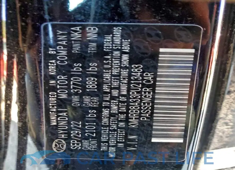 KMHRB8A33PU213483# 12