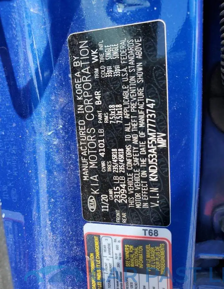 KNDJ53AF5M7773747# 13