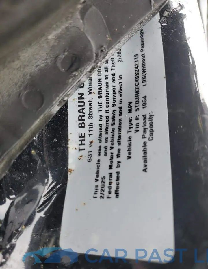 5TDJRKEC4SS242119# 12