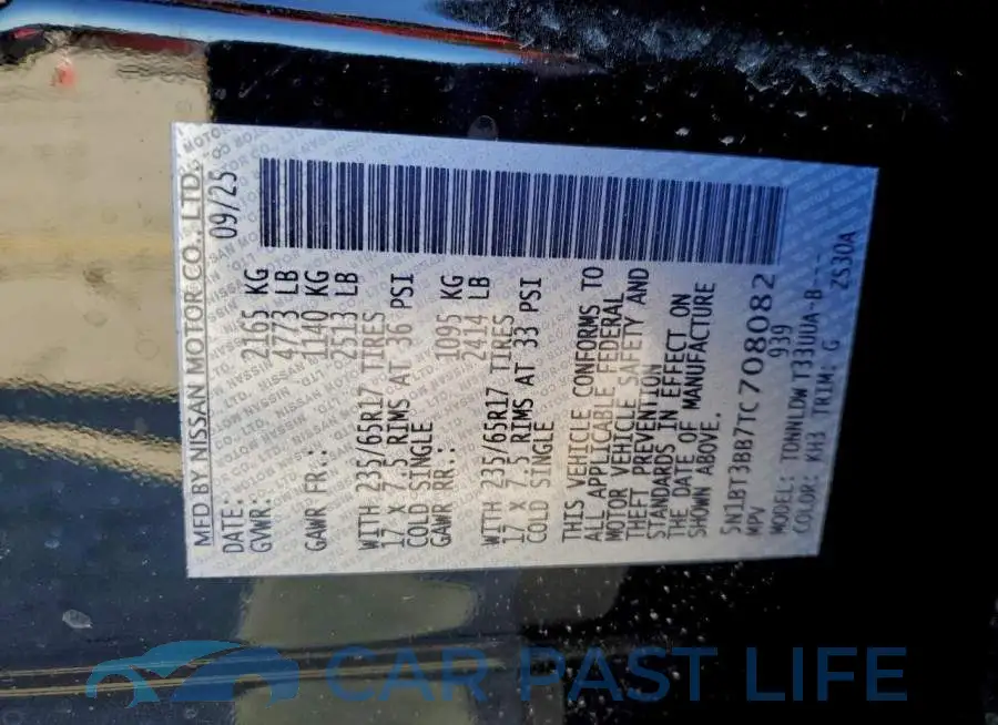 5N1BT3BB7TC708082# 13